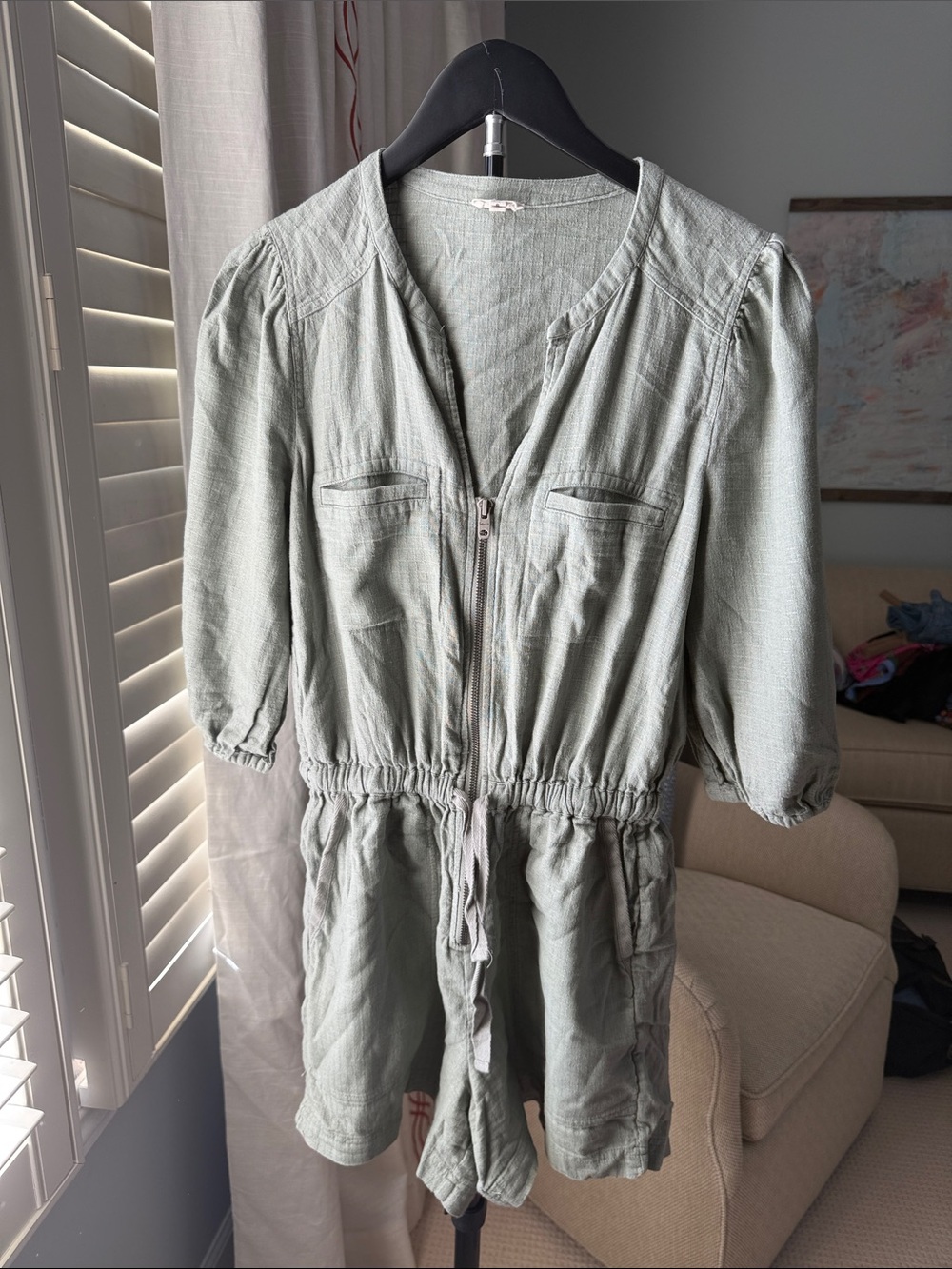 Splendid Sage Green Romper
